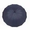 Paraguas Recto Largo Automático a Prueba de Viento Arcoíris de 16 Varillas al por Mayor para Hombre Paraguas de Lluvia Impresión Personalizada LOGO Publicidad