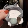 Diadema de Celebridad de Internet Simple Liga para el Cabello Banda Elástica Estilo Coreano Cola de Caballo Pulsera Joyería Doble Uso No Daña el Cabello Alta Elasticidad Tocado para Mujer