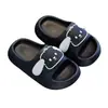 Pantuflas de EVA con tacto suave para mujer, sandalias de verano de dibujos animados lindas antideslizantes para interior, baño, con suela gruesa, sandalias para bebé