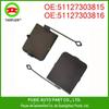 Tampa do reboque do pára-choques traseiro adequada para BMW X1E84 51127303815 51127303816 tampa do gancho atacado