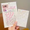 Pegatinas de Diamante para Niños, Pegatinas de Mariposa de Cristal Super Brillantes para el Día del Niño, Pegatinas Faciales para Niñas, Especiales para Actuaciones en Escenario