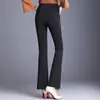 Moda Otoño 2026 Pantalones Acampanados Elegantes y Modernos para Mujer, Cintura Alta Ajustados Versátiles de Nueve Puntos para Viajes de Negocios Casuales Tendencia