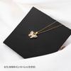 Collar de mariposa de lujo ligero, joyería de acero de titanio que no se decolora, cadena de clavícula para mujer que combina con todo, colgante de aleación de nicho de alta calidad