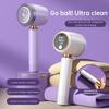 Removedor de Pelusa Eléctrico con Pantalla Digital Afeitado Absorción de Pelo 2 en 1 Hogar Suéter Pilling Raspador de Mano