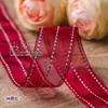 Suéter Intermedio de Cinta Coreana Hilo de Nieve Cinturón Accesorios para el Cabello Material DIY Empaque Ropa Boda Color Punto de Salto Cinta