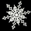Ventas Directas de Fábrica multi-estilo copo de nieve de plástico Halloween regalo evento de empresa pequeños accesorios decoración copo de nieve