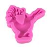 BK1074 correndo veado aromaterapia molde de gesso silicone molde