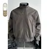 Estándar Nacional 90 Pluma de Pato Blanco Estilo Americano Chaqueta de Plumas de Piloto para Hombre, Corte Limpio, Gama Alta, Abrigo Corto Grueso Fresco