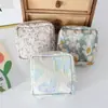 Bolso Cuadrado Pequeño Nuevo Estilo Mago Repujado Mini Bolso para Guardar Labiales Portátil Exquisito Billetera para Monedas Bolso para Guardar Servilletas Sanitarias para Mujeres