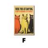 Pintura Decorativa Desenho Animado Nórdico para Quarto Infantil Amazon Atacado Pintura em Tela de Gato Pôster Dropshipping Transfronteiriço Núcleo de Pintura HD