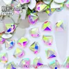 6*8mm Diamante de Cristal Forma de Abanico Planos Fondo Plano Forma Especial DIY Usables Accesorios para Uñas Joyería para Uñas Artísticas Diamante para Uñas Artísticas Venta al por Mayor