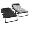 Cama plegable reclinable para oficina en casa, cama individual, cama sencilla para el almuerzo, cama plegable para siesta al aire libre, cama reclinable multifuncional