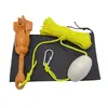 Juego de ancla plegable de acero al carbono negro galvanizado por inmersión de 1.5 kg para botes inflables de goma, kayaks y botes de pesca