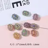 Accesorios de Flor de Loto con Degradado Estilo Picasso Cuentas Sueltas Pulsera DIY Hecha a Mano Collar Materiales para Ensartar Accesorios de Joyería Venta al por Mayor