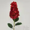 Casamento Estilo Chinês Estilo Vermelho Decoração de Guia de Estrada Arranjo de Flores Artificiais Flor de Teto Cerimônia de Noivado Arranjo de Banquete Arte com Flores Artificiais de Casamento