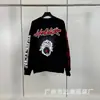 Moda Retro Europea y Americana Estilo Estrella del Infierno Infierno Sudadera con Capucha Holgada Sudadera para Hombre Conjunto para Mujer Tendencia Otoño