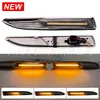 Adequado para Ford Mondeo Mk4 2007-2015 Luzes Dinâmicas de LED no Para-lama com Luzes Laterais Sequenciais
