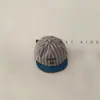 Gorra de Pato de Ala Suave para Bebé de Otoño e Invierno 2026 Sombrero de Ala Corta con Retazos Rayados Retro Gorro de Primavera para Bebé Tendencia