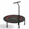 Cama Elástica para Casa Interior Niños Adultos Fitness Cama Saltarina Accesorios Reposabrazos Universal Altura Ajustable Red de Seguridad Protección