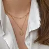 Colar Pingente Rosa Francês Tendência do Xiaohongshu, Corrente Exquisita de Clavícula Versátil de Luxo Leve, Disponível para Dropshipping