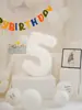 Globos de Papel de Aluminio con Números 32 pulgadas Versión US 0-9 Decoración para Fiesta de Cumpleaños Globos Celebración Macarons