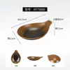 Restaurante de Hot Pot Estilo Montaña Plato de Hongos Silvestres Plato Creativo de Guarniciones Plato de Tripas con Hielo Seco Comercial Vajilla de Melamina
