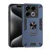 Funda Protectora Magnética para Coche Warrior Stand 360 Adecuada para Teléfono Transsion Infinix Note60 Hot 70