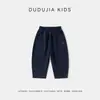 Compra 2 Artículos y Obtén 3 Yuan de Descuento Pantalones Deportivos de Otoño para Niñas Dudu Pantalones Largos para Niñas Pequeñas Moda de Otoño Ropa Moderna para Niños