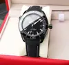 Reloj de Buceo Caballito de Mar 600m Correa Deportiva de Caucho Naranja Cuarto Reloj Mecánico Totalmente Automático Danny Lu Watch