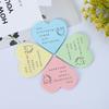 Notas Post-it de Dibujos Animados Amor Comida y Bebida Para Llevar Elogio N-Veces Notas de Mensaje Creativo Notas Notas con Palabras