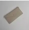 Carteira Longa para Passaporte Couro Bovino Camada Superior Ultra Fina Estilo Chinês Porta-Cartões Multifuncional Portátil Bolsa Simples para Celular