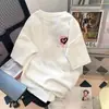 Camiseta T-shirt Masculina Feminina Casal Manga Curta Gola Redonda Estampa de Letras Inglesas Atacado Versátil Simples Soltinha