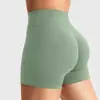 Shorts de Yoga de Cintura Alta para Control de Abdomen y Levantamiento de Glúteos para Mujer, Ajustados de Forma de Durazno, Alta Elasticidad, Secado Rápido, Antiexposición, Shorts de Ciclismo y Yoga
