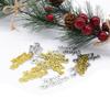 Letras Decorativas de Natal, Letras Inglesas Maiúsculas, Decorações de Árvore de Natal, Acessórios para Guirlanda de Natal, Enfeites Pendurados de Natal Atacado