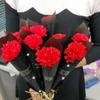 Día de San Valentín Día del Maestro Rosa Individual Escanear Código para Enviar Flor de Jabón Individual Regalo Individual a Clientes Fabricante de Regalos