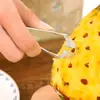 Negocio de Frutas Gadgets para Frutas al por Mayor Pinza para Piña de Acero Inoxidable Extractor de Ojos de Piña Pinza Peladora de Ojos de Piña