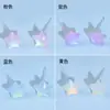 Pendientes de Corazón Dulce Dopamina de Verano Pendientes de Estrella de Cinco Puntas Estilo Coreano Perforación de Oreja Pinzas para Orejas de Fantasía Sin Perforaciones