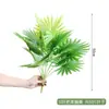 Venta al por mayor spot combinación de plantas verdes artificiales macetero exterior departamento de ventas de calle comercial canaleta para flores decoración de ventana cuadrada