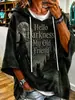 Nueva sudadera de Halloween transfronteriza 2026 con estampado de letras, sudadera con capucha para mujer con diseño independiente y forro polar pequeño