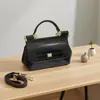 Bolso de Mano con Candado de Cuero Esmerilado Transfronterizo Rombo para Mujer 2025 Nuevo Estilo Pequeño Fragancia Color de Contraste Cadena Hombro Cruzado