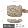 Tigela e Prato com Padrão de Pedra Estilo Silencioso Utensílios de Mesa Redondos de Cerâmica Estilo Japonês para Casa Tigela Grande Criativa Tigela para Salah Tigela para Vegetais Prato de Jantar