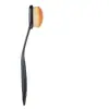 Brocha de Maquillaje Nueva Individual No. 4 Tipo de Cepillo de Dientes Negro Plegable Polvo No Comestible Portátil Cepillo de Maquillaje Cepillo para Base de Maquillaje Bb Cream