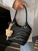 Atacado Nova Bolsa Balde Ondulada Simples de Alta Qualidade Portátil Feminina Casual Trabalho Viajante Bolsa Crossbody All-match