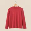 Fábrica de Roupas Fonte 26 Novo Outono Tamanho Grande Feminino Térmico Espesso Camada de Base Oem/Odm Personalização a Partir de Fotos para Pedidos Pequenos