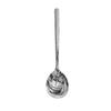 Cuchara de Acero Inoxidable Cuchara Redonda Martillada Coreana Restaurante Occidental Mango Largo Cuchara para Arroz Cuchara Doméstica Cuchara con Logo