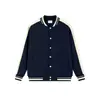 Chaqueta de Béisbol Cardigan Estilo Universitario 380g Sudadera Primavera y Otoño Estilo Básico para Pareja Chaqueta con Bloques de Color Logo Personalizado