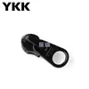 Fita de zíper de nylon YKK nº 3 em estoque, fita de corrente de nylon para bolsas, bolsas de mão, calças, disponível em todas as cores, puxador de zíper de nylon YKK