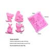 AD016 molde de silicone animal molde de sabão artesanal DIY sabonete molde coala canguru