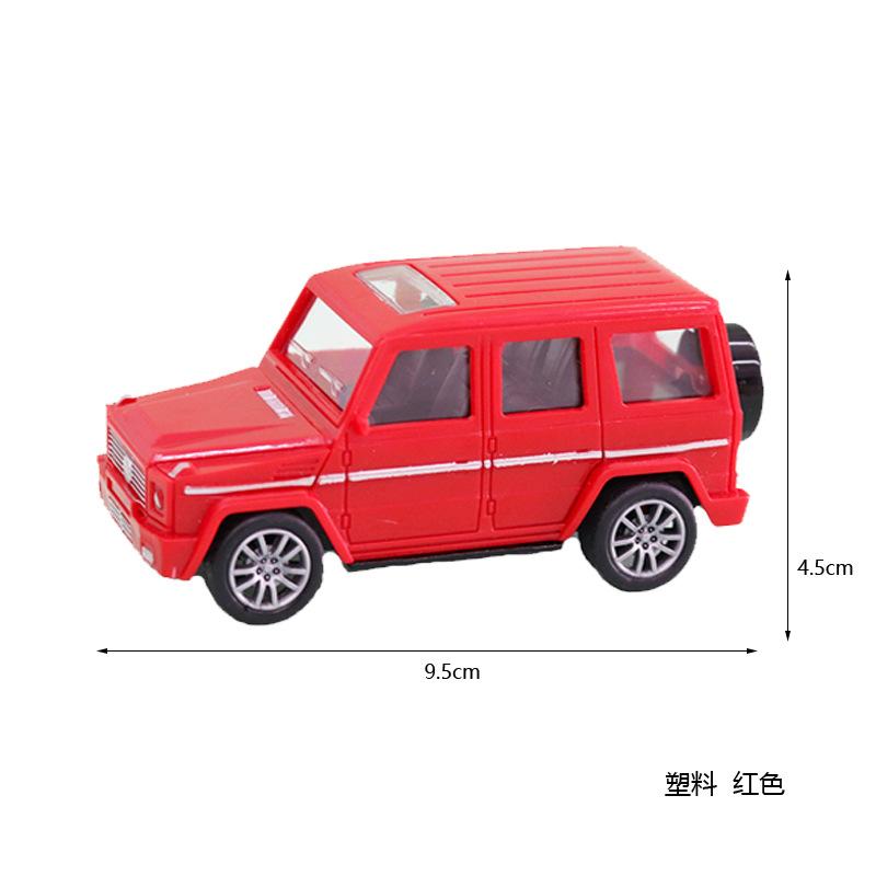 HC72 塑料红色小号越野车1