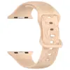 Pulseira de Silicone com Padrão de Rosa e Maçã para Apple Watch Série 9, Pulseira de Silicone com Gravação a Laser e Oito Fivelas